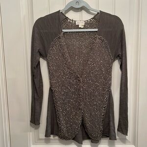Meadow Rue Anthropologie sz XS button cardigan